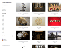 Tablet Screenshot of eugenioampudia.net